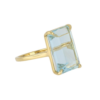 Tenenbaum Workshop 18K Gold Aquamarine Ring