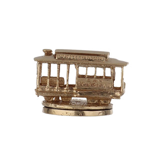 1990s 14K Gold Cable Car