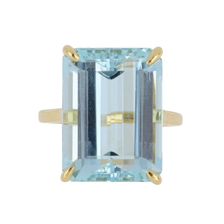 Tenenbaum Workshop 18K Gold Aquamarine Ring