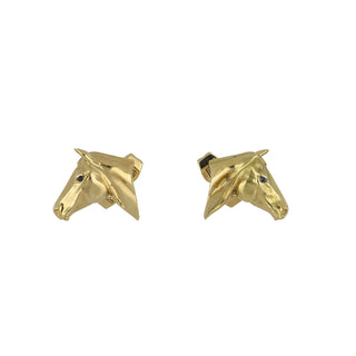 Vintage/Estate 18K Gold Sapphires Cufflinks