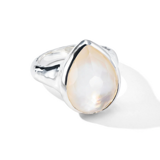 Ippolita Sterling Silver Mother Of Pearl Medium Teardrop Ring