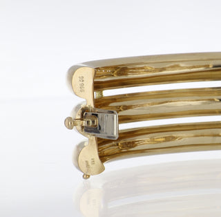 Kurt Wayne 18K Gold Diamonds Bangle Bracelet