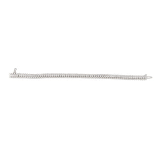 Estate 14K White Gold Diamond Line Bracelet