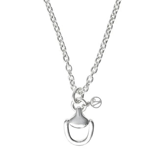 Vincent Peach Sterling Silver Pendant Necklace