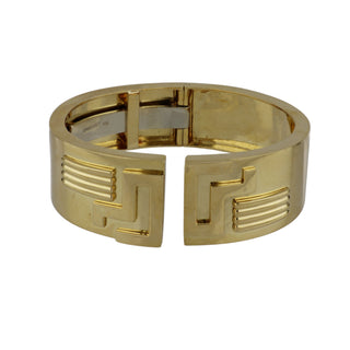 1990s David Webb 18K Gold Cuff Bracelet