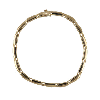 Cartier 18K Gold Panthere Diamond Link Bracelet