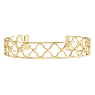 L. Klein 18K Gold Cuff Bracelet