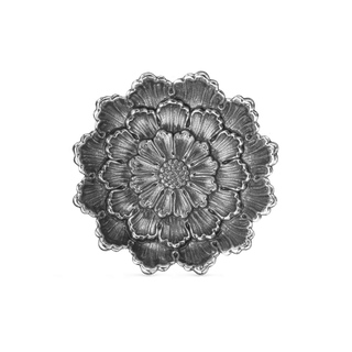 Buccellati Sterling Silver Small Dahlia Flower Dish