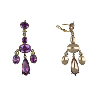 Gold & Silver Amethysts with Chrysoberyls Suite