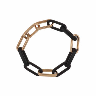 Antonio Papini 18K Rose Gold Link Bracelet