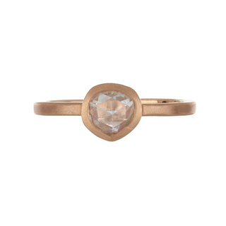 Tenenbaum Collection 14K Rose Gold Rose-Cut Diamond Solitaire Ring