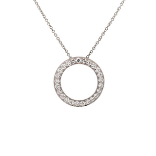 Tenenbaum Workshop Platinum Diamonds Pendant Necklace