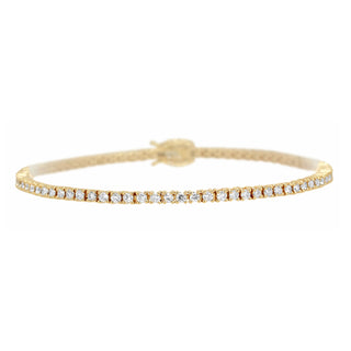 Tenenbaum Collection 18K Gold Diamonds Line Bracelet