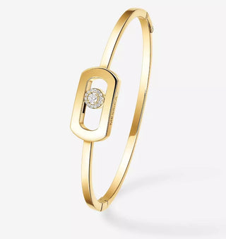 Messika 18K Gold Diamonds Bangle Bracelet