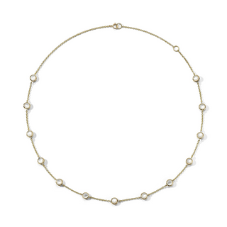 Ippolita 18K Gold Mother Of Pearls Station Necklace