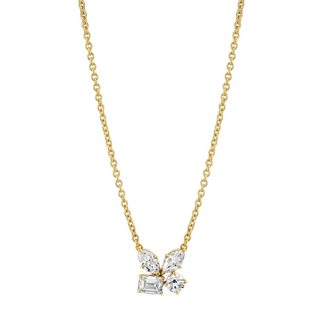 Michael M 18K Gold Diamond Pendant Necklace