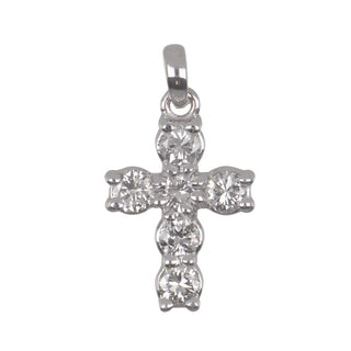 Tenenbaum Workshop White 14K Gold Diamonds Religious Pendant