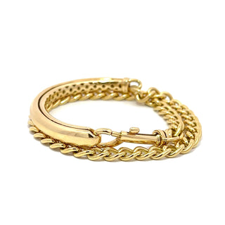 Antonio Papini 18K Gold Wrap Bracelet