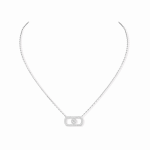 Messika 18K White Gold Diamonds Pendant Necklace