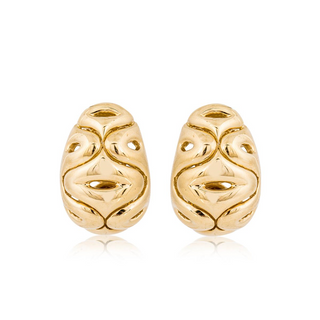 Van Cleef & Arpels 18K Gold Clip Earrings