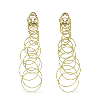 Buccellati 18K Gold Multi Drop Earrings