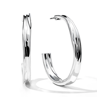 Ippolita Sterling Silver } Hoop Earrings