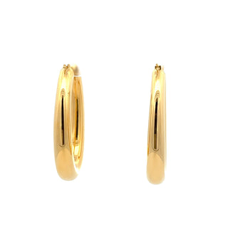 Antonio Papini 18K Gold Hoop Earrings