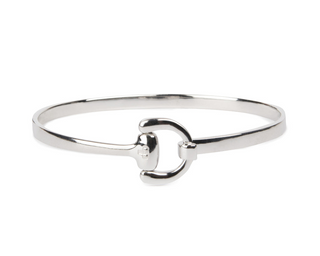 Vincent Peach Sterling Silver Bangle Bracelet