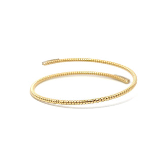 Antonio Papini 18K Gold Diamond Wrap Bracelet