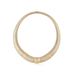 Vintage Cartier 18K Gold Bib Necklace