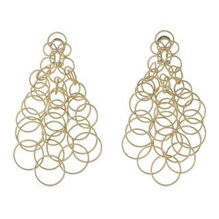 Buccellati 18K Gold Chandelier Earrings