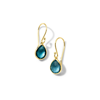 Ippolita 18K Gold Blue Topazes Drop Earrings