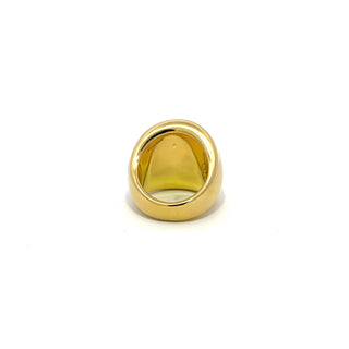 Antonio Papini 18K Gold Dome Ring