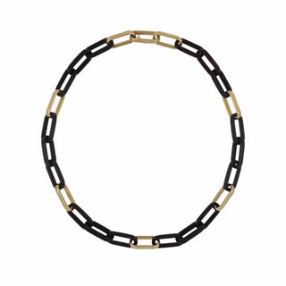 Antonio Papini 18K Gold Link Necklace