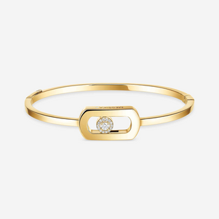 Messika 18K Gold Diamonds Bangle Bracelet