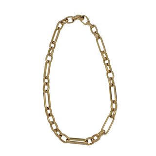 Antonio Papini 18K Gold Link Necklace