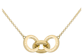 L. Klein 18K Gold Pendant Necklace