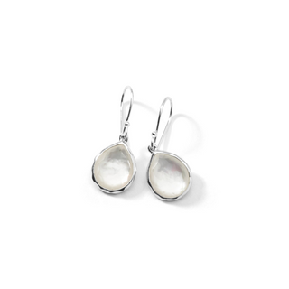 Ippolita White Silver Drop Earrings