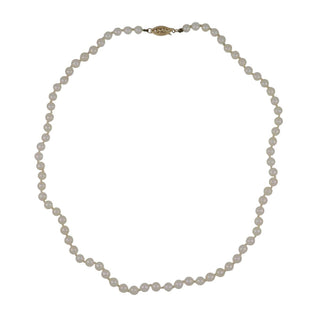 14K Gold Akoya Pearl Collar Necklace