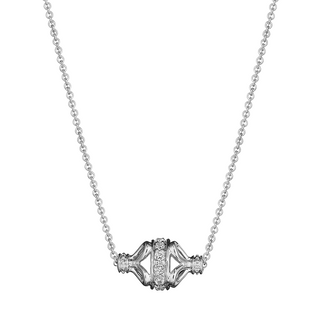 Verragio 18K White Gold Diamond Pendant Necklace