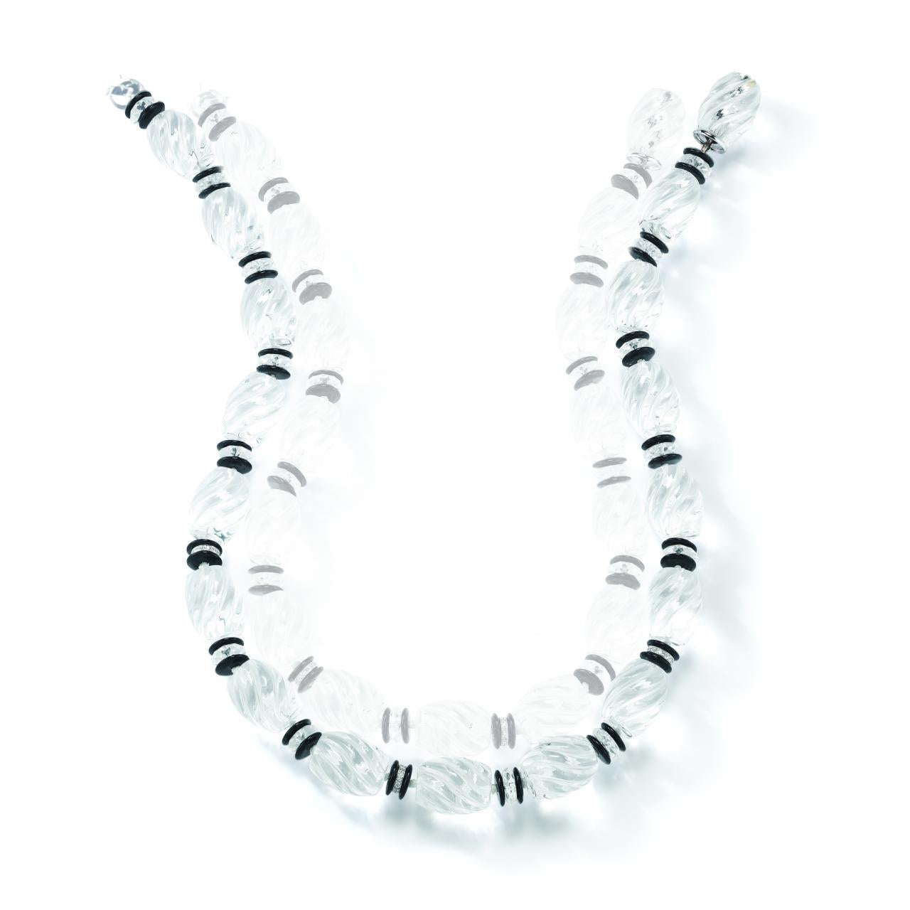 Rock Star Sterling Silver & White Topaz Necklace – Cynthia Gale New York