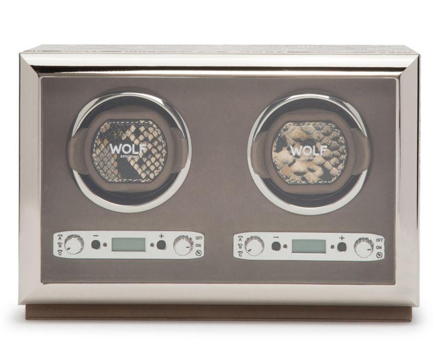 Wolf meridian clearance triple watch winder