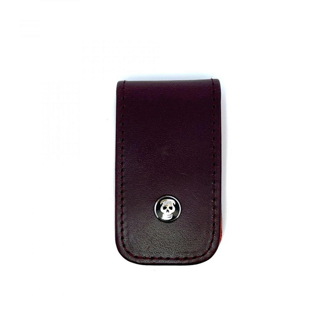 Deakin & Francis Leather Skull Money Clip