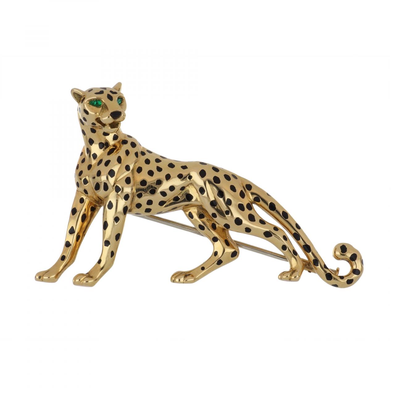 Cartier panther pin sale