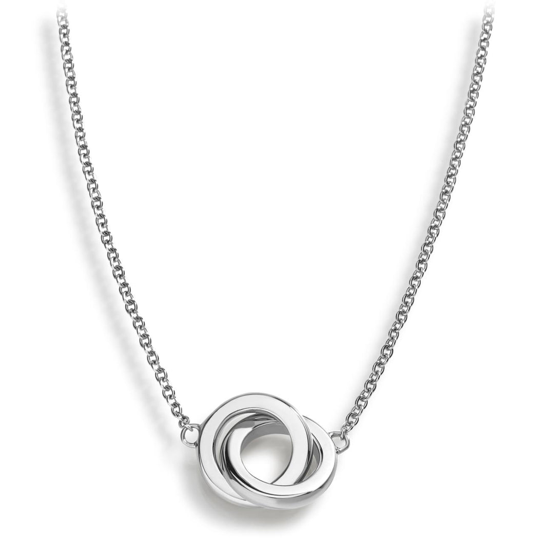 L. Klein 18K White Gold Duetto Necklace