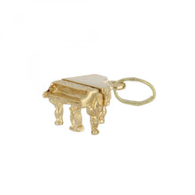 Load image into Gallery viewer, Vintage 14K Gold 1980s Piano Charm
