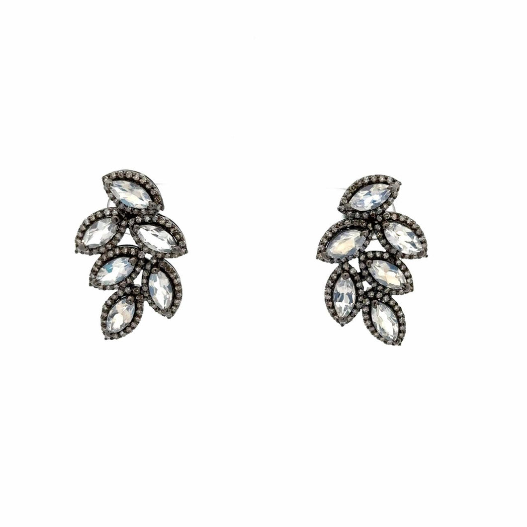 Maharaja Sterling Silver Moonstone Earrings