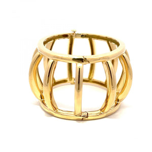 Vintage 1980s Paloma Picasso 18K Gold Bangle Bracelet