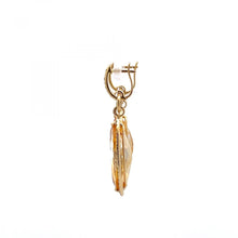 Load image into Gallery viewer, Estate 18K Gold Citrine Drop Earrings
