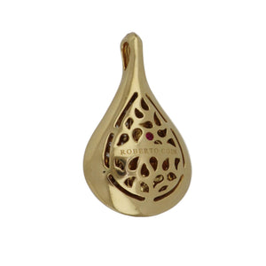 Estate Roberto Coin 18K Gold Teardrop Pendant